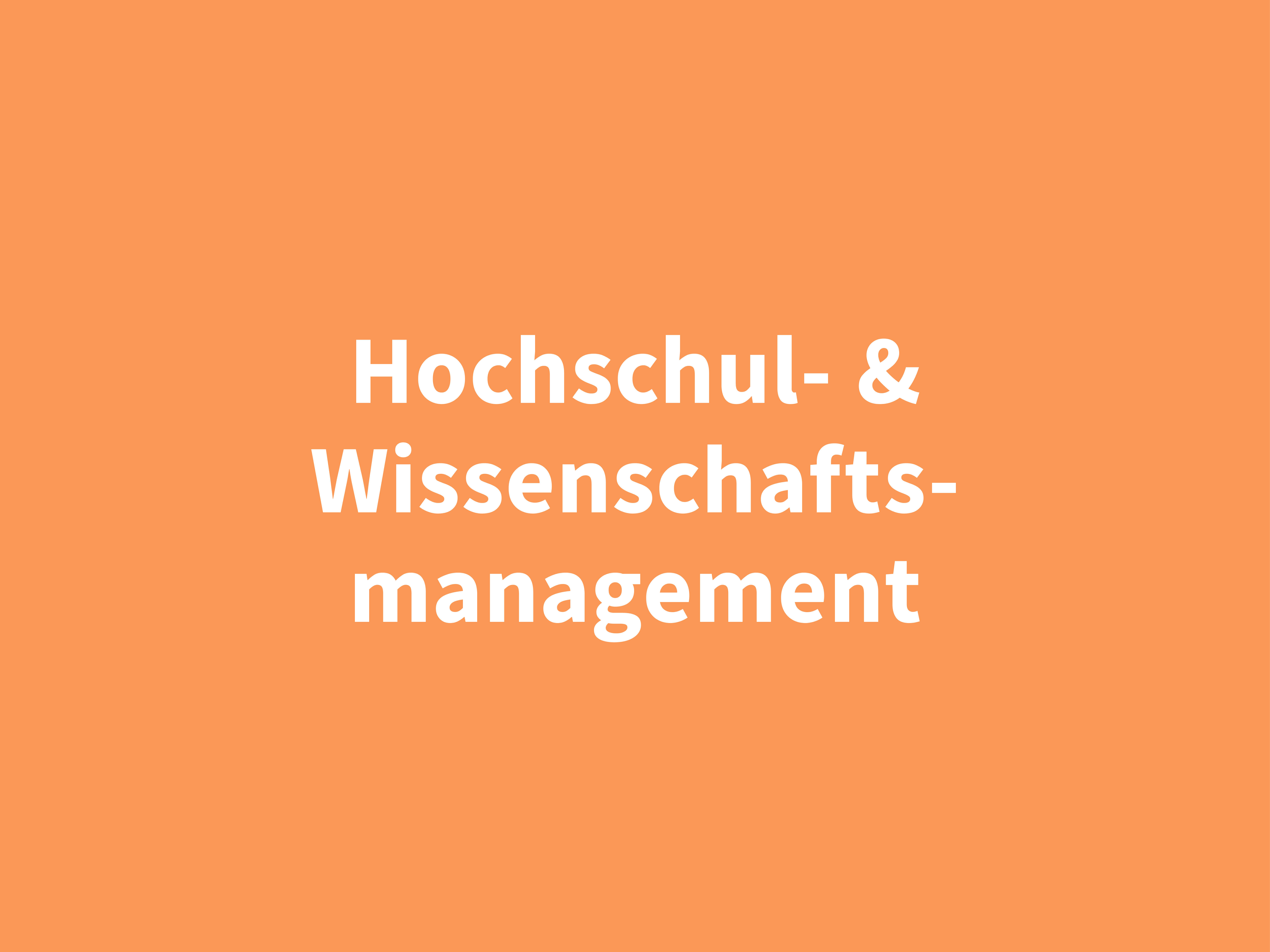 Hochschul- und Wissenschaftsmanagement Weiterbildung Universität Zürich